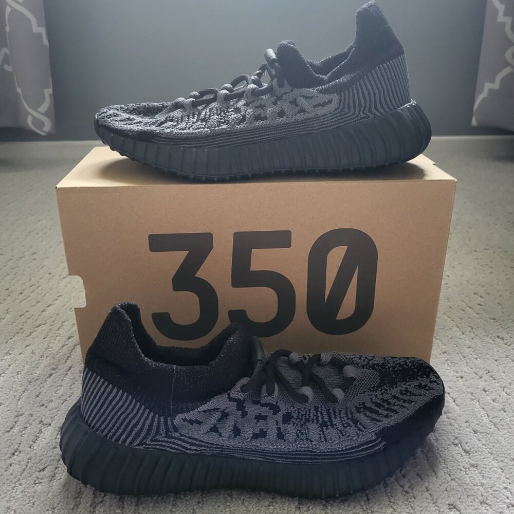 SIZE 6 / 7W - Adidas Yeezy 350 V2 CMPCT Slate Onyx - IG9606 - AUTHENTIC NEW!